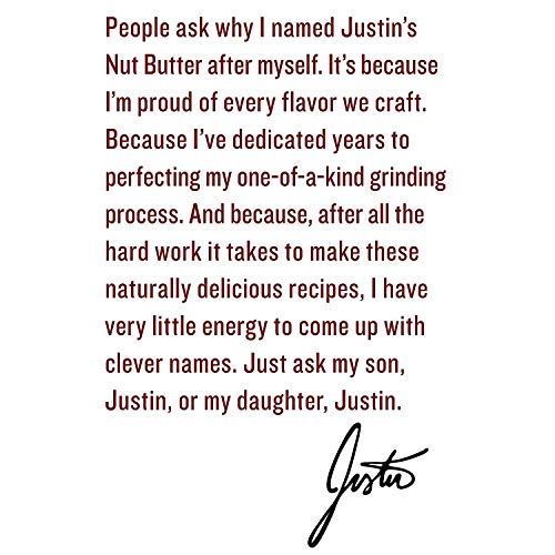 Justin's Classic Almond Butter, Only Two Ingredients, No Stir, Gluten-free, Non-GMO, Keto-friendly, Responsibly Sourced, 16oz Jar, 2 Pack