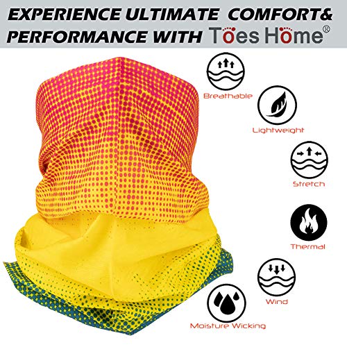 Toes Home Outdoor Magic Headbands Bandana Scarf Neck Gaiter Hairwraps Face Mask UV Resistence Seamless Headwear 9PCS