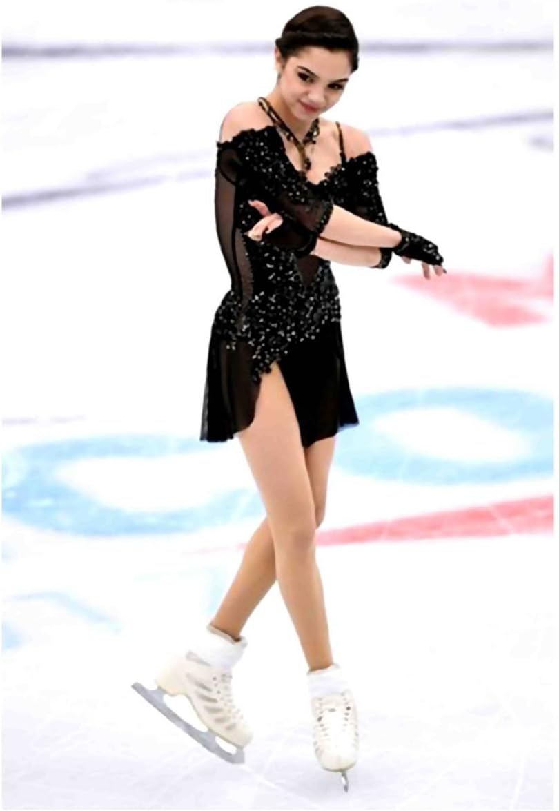 Amazon Co Jp 黒 S M L Xl Xxlもあり メドベージェワ 平昌 ロシア 長袖 Tシャツ ロンt Xs 女子フィギアスケート アイスショー ホビー 通販