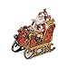 Regal Holiday Collection, Santa in Sleigh Musical Figurine