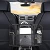 Car Net Pocket Handbag Holder Between Seats, Car Mesh Organizer, Large Capacity Storage Netting Pouch Handbag Holder for…