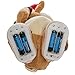 Simply Genius Dancing Reindeer: Animated Christmas Character, 14” Stuffed Animal Plush Christmas Twerking Naughty Reindeer with Music