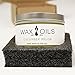Wax and Oils Soy Wax Aromatherapy Scented Candles (Cucumber Melon) 8 Ounces. Single