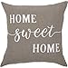 Home Sweet Home Throw Pillow Cover, 20