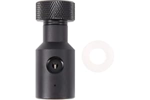 GAROSA CO2 Refill Adapter, CO2 Carbonator Cylinder Tank On/Off Refill Adapter Bottle Connector CO2 Tank Accessories, for Soda Maker Home Machine