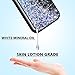 Caka iPhone X Case, iPhone Xs Glitter Case Bling Sparkle Luxury Fashion Flowing Floating Liquid Quicksand Waterfall Glitter Girly Girls Women Cute TPU Black Case for iPhone 10 X XS (Blue Purple)