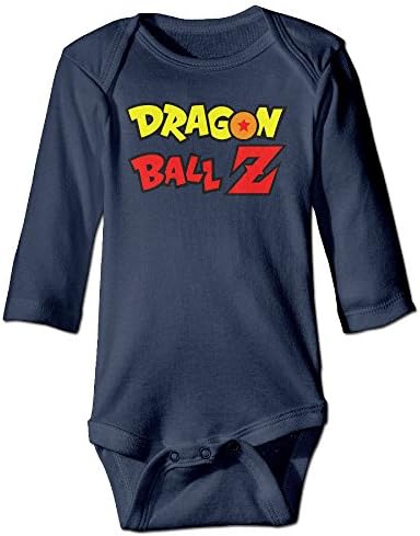 DBZ Logo Baby Long Sleeve Bodysuits