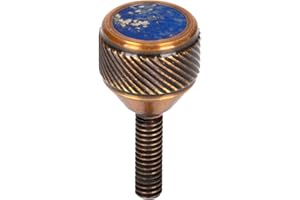 KGUBRASS saxophone Neck Screws 135 Heavy by KGUMusic for alto, tenor, soprano, baritone sax for YMH, Keilwerth, Antigua, Buffet, Selmer TS44 (Antique Copper, Lapis Lazuli)