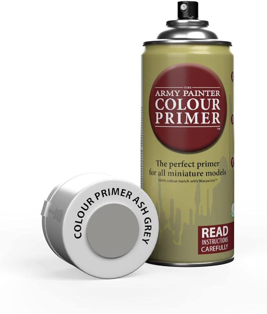 The Army Painter Ash Grey Colour Primer 400 mL Acrylic Spray