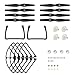 Holyton Spare Parts Crash Pack Accessories Kits for Holy Stone HS100 GPS Drone Quadcopter