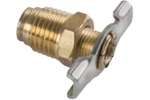 Omix-Ada | 17120.01 | Radiator Drain Cock, 1/4 Inch | OE Reference: 3166547 | Fits 1983-2006 Jeep CJ/Wrangler YJ/TJ