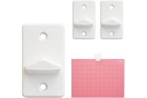 PaLiSoL CREATiONS Cutting Mat Hangers for Popular Cutting Machine Cricut® – Storage Holders for Craft Rooms – Easy Install Wa
