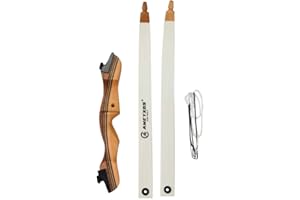 48/54 Inch Archery Recurve Bow Teens Child Takedown Hunting Bow Draw Weight 12-16lbs Right Hand Wooden Riser for Youth Beginn