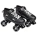 Pacer Black Mach-5 GTX500 Quad Speed Roller Skates (Mens 10 / Ladies 11)