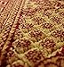 Modefa Soft Plush Velvet Islamic Prayer Rug Muslim Turkish Janamaz Sajadah Carpet Geometric Floral Ipek (Gold)