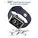 Marge Plus【2 Pack】 Compatible with Apple Watch Screen Protector with Case 44mm 42mm, Soft TPU All-Around Ultra-Thin Clear Cover Compatible with Apple Watch Case Series 4, Series 3, Series 2