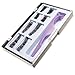 Ultimate Dual Magnetic False Eyelashes Extension Set (8 pieces) - Full Size and Half Size Fake Lashes in One Set with Applicator - Best Reusable and Easy to Apply Ultra Thin Magnets, Natural Look
