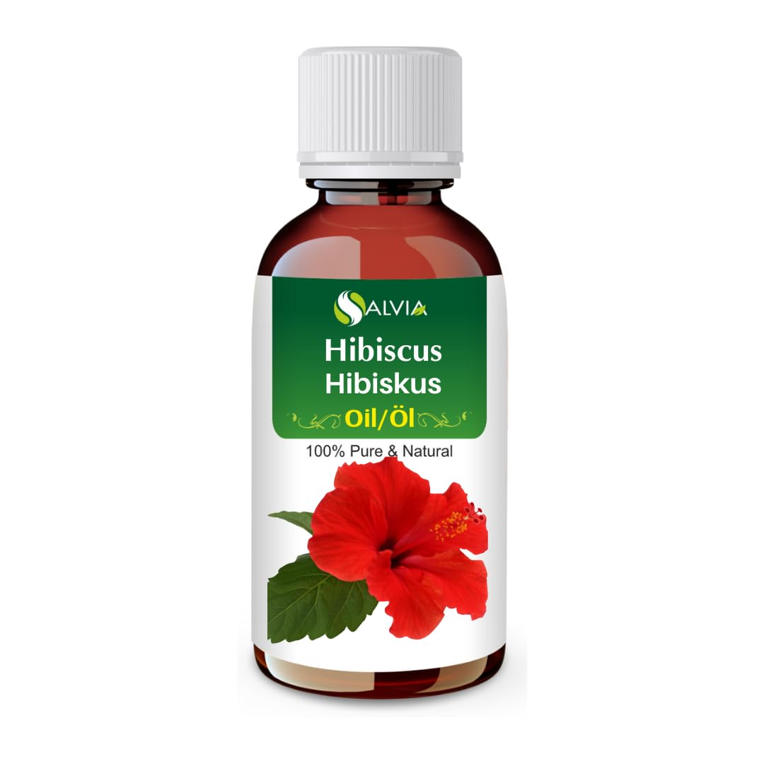 Salvia Hibiscus Oil 100% Natural Pure UNDILUTED Uncut Essential Oil 15ML