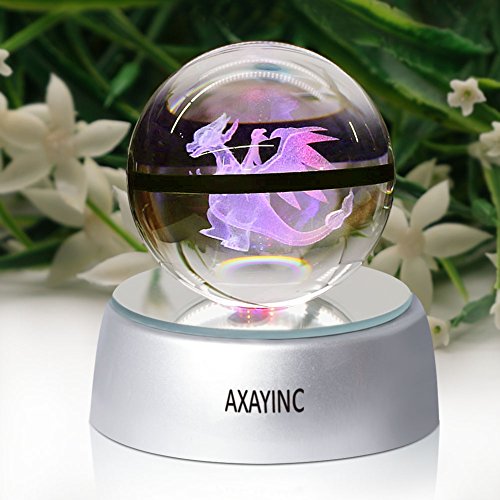 Axayinc 3d crystal ball led night lights advance laser …
