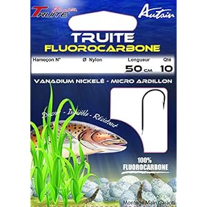 Autain Hamecons Montes Fluorocarbone Nickele