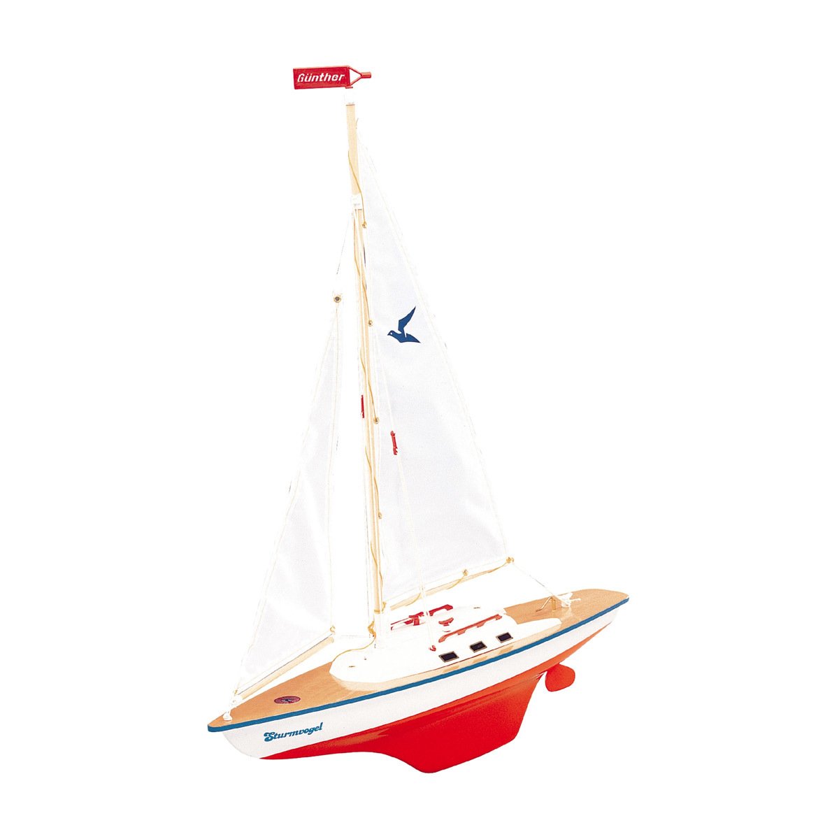 Guenther 1810 55 cm Sturmvogel Sailing Boat Model