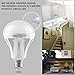Motion Sensor Light Bulb Radar Motion Activated LED Bulb Dusk to Dawn E26/E27 Auto On/Off Indoor/Outdoor Movement Detector Night Light for Front Door Hallway Stairs Basement Patio Porch Garage
