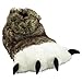 Lazy One Wolf Paw Kid Slippers Gray Small
