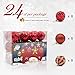 Woowell Christmas Ball Ornaments 2.75