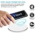 UGpine Type C Wireless Charger,Qi Wireless Charging Pad Fast Charge for Samsung Galaxy Note 8 S8 S8 Plus S7 S7 Edge Note 5 S6 Edge Plus and Standard Charge for Apple iPhone X/8/8 Plus, White