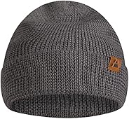 DANISH ENDURANCE Merino Wool Beanie for Men & Women, Knitted Winter