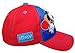 Disney Toddler Boys Mickey Mouse Character 3D Pop Baseball Cap, Red/Blue, Age 2-4