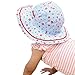 Girls Large Reversible Bucket Hat UPF 50+ Sun Protection
