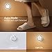 Motion Sensor Night Light Aglaia LED Light USB Rechargeable Stick-anywhere Closet Lights Stair Lights, Safe Lights for Hallway, Bathroom, Bedroom, Kitchen etc. (Nature White)