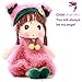 Angel Shine Lovely Huggable 17 inch Stuffed Plush Girl Toy Doll (Pink)