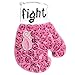 Pink Ribbon Fighting Boxing Gloves Breast Cancer Awareness Brooch Pin Charm Pink Rhinestones Jewelry