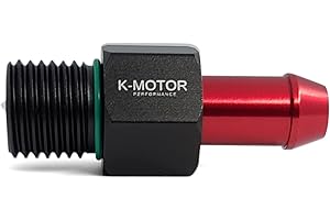 K-MOTOR PERFORMANCE M14x1.5 to 3/8 Barb Fitting Adapter K-MOTOR
