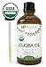 Jojoba Essential Oil - For Skin - Organic, Pure, Unrefined, Non-GMO - Cold Pressed - Natural Moisturizer & Makeup Remover - Heal Razor Burn - Great for Hair - With Dropper (4 oz.) by UpNature