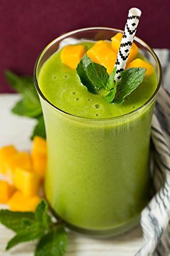 Sweet Sugar Free Instant French Vanilla Cream Green Tea Frappe Smoothie & Latte Mix 1 Lb. Healthier Than Starbucks!