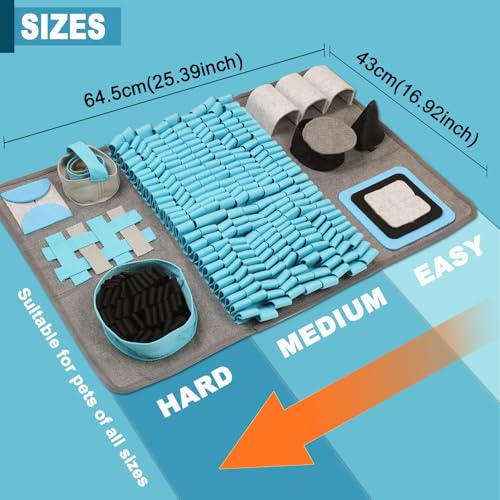 Dog Search Mat, Dog Search Mat Snuffle Mat for Dogs