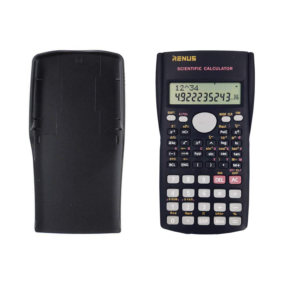 Großdisplay Calculator Mokaskaidj Wissenschaftlicher Taschenrechner -  Schulrechner Mit 240 Funktionen Zweizeilig Schulrechner 240 Funktionen, image size:1000x1000