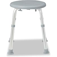 Medline Round Shower Stools, Grey