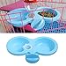 Delight eShop New Dog Cat Cute hanging pet bowl Puppy Automatic Water Dispenser Food Dish Bowl Feederthumb 3