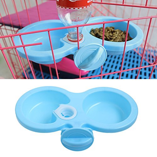 Delight eShop New Dog Cat Cute hanging pet bowl Puppy Automatic Water Dispenser Food Dish Bowl Feeder
