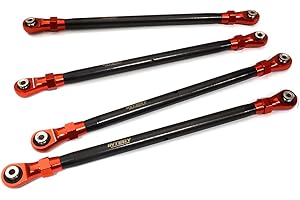 Liaisons de suspension inférieures avant et arrière conçues pour Crawler Axial SCX6