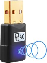 RyuuOto 600Mbps USB WiFi Dongle Mini Dual Band 5GHz 2.4GHz Adapter PC view 1