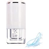 UpaClaire 2.0 Ultrasonic Soft Contact Lens Cleaner - White | Removes protein buildup, 23,000Hz deep cleaning, USB-C charging, long battery life