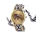 Lowpricenice Women Elephant Pattern Weaved Rope Band Bracelet Quartz Dial Wrist Watch
