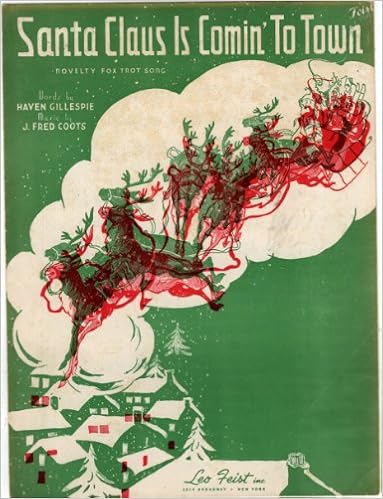 Santa Claus Is Comin To Town Novelty Fox Trot Song Haven