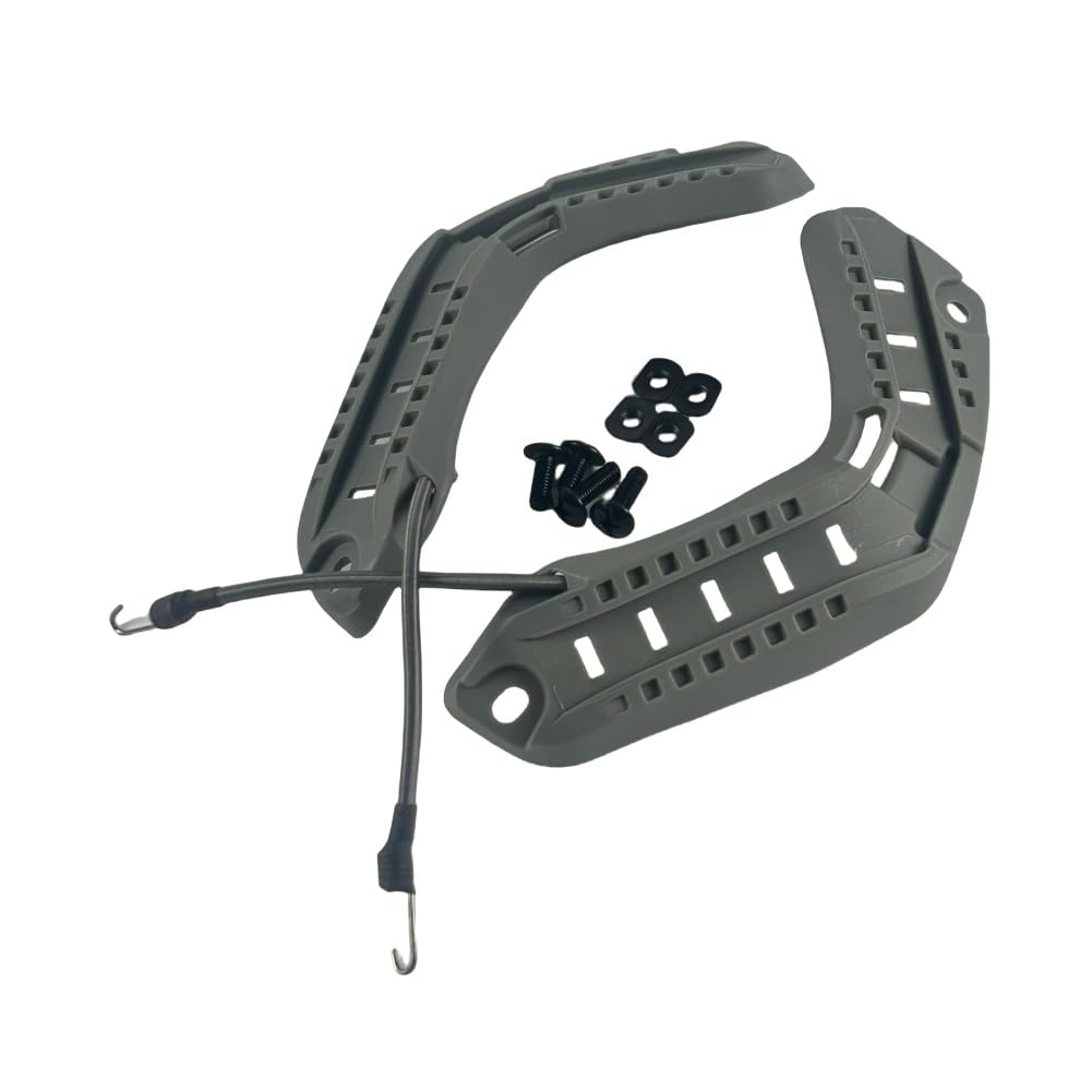HANSTRONG GEAR Airsoft Paintball Military Side Rail Guide Set Accessories for Fast Helmet,IBH Helmet(Foliage Green)