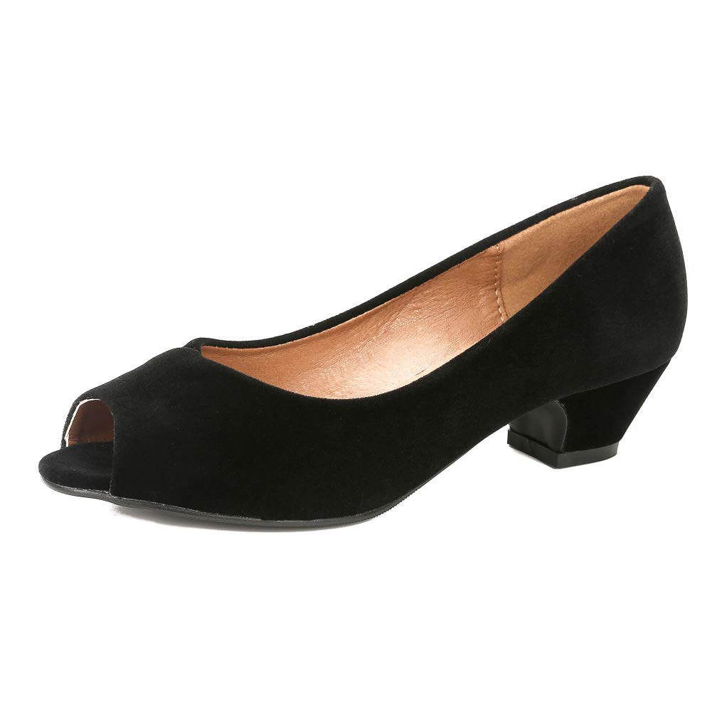 Women's low chunky heels Clearance